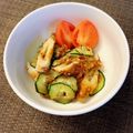 ☆たた☆'s cooksnap of when they made きゅうりとちくわのおかかポン酢和え.