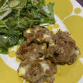 uka310's cooksnap of when they made 切り落とし豚肉で…ほろほろミニバーグ.