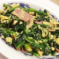 ♡きゃすみん♡'s cooksnap of when they made 簡単 和風ほうれん草とベーコンの玉子とじ.