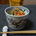 ダイナマイト漆黒's cooksnap of when they made ほうれん草とニンジンの明太子炒め.
