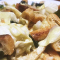 ゆたれぽ's cooksnap of when they made 朝ご飯★もう一品！キャベツと油揚げのぬた.