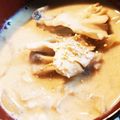 智恵ちゃんのつく恋慕's cooksnap of when they made 豆乳＆舞茸❁食べるスープ❁味噌汁.