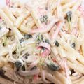 ☆ayami☆26's cooksnap of when they made 簡単＆節約♡カニカマでマカロニサラダ.