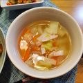 ぱにぱる's cooksnap of when they made 白菜たっぷり中華スープ.