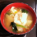 lazy8's cooksnap of when they made ほうれん草と冬瓜入り具だくさん玉子スープ.