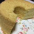 れもんねこねこ's cooksnap of when they made 簡単レシピ　18㎝プレーンシフォンケーキ.