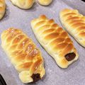 ぉりえ's cooksnap of when they made 初心者さんも大丈夫✿クリーム＆チョコパン.