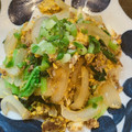 mmmugi's cooksnap of when they made 白菜とひき肉の卵とじ丼.