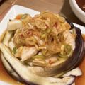コロコロ乞食☆。's cooksnap of when they made サラダチキンと蒸し茄子のピリ辛ねぎダレ.