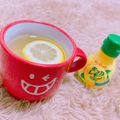 Rina☻'s cooksnap of when they made 喉風邪さんに☆簡単レモネード。.