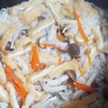 ﾋﾟﾛﾐ♡'s cooksnap of when they made ★キノコと鶏肉の炊き込みご飯★.