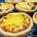 めじろ桜's cooksnap of when they made 冷凍パイシートで作る♪エッグタルト.
