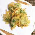 horseland's cooksnap of when they made 玉ねぎとしらすとしそのかき揚げ.