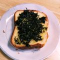 カプチーナ！'s cooksnap of when they made ♡韓国海苔トースト♡.