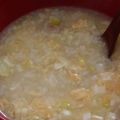 ヨシヨッシー's cooksnap of when they made 鶏肉とネギの鶏白湯、中華風雑炊(おじや).