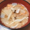 たぬっこランド's cooksnap of when they made 味噌けんちんうどん。.