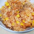 あさここなっつ's cooksnap of when they made 炊飯器で簡単！ケチャップライス★ピラフ.
