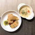 sAix59's cooksnap of when they made 離乳食OK！誰でも簡単3分レンジ蒸しパン.