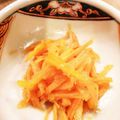 なおプーデラックス's cooksnap of when they made オレンジピールと人参のラペ.