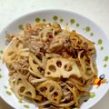 ♪ゆかたん♡'s cooksnap of when they made ★豚バラと蓮根の柚子胡椒炒め★.