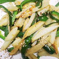 かえるとてんとう虫's cooksnap of when they made じゃがいもとピーマンのきんぴら.