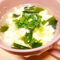hitomi♪＊'s cooksnap of when they made うっそ〜☆レンジで速攻かき卵汁♬.