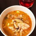 たろべちゃん's cooksnap of when they made 創味シャンタンで簡単！ピリ辛餃子鍋.