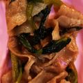ユニコ０４１４'s cooksnap of when they made 豚バラと小松菜のニンニク炒め.