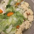 さこあ's cooksnap of when they made 鶏だんごの醤油ちゃんこ風鍋.