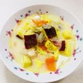 あっこ姉's cooksnap of when they made あったか★サツマイモの豆乳味噌スープ.