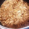 halley's cooksnap of when they made えのきと味ぽんだけ！超簡単なめたけ！.