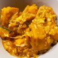 kananam's cooksnap of when they made カボチャのそぼろ煮♪にんにく入り★.