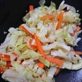 まな姫's cooksnap of when they made キャベツ・人参のごま和え♪千切りで♪.