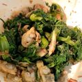もんダック's cooksnap of when they made レンチン◎わさび菜のおひたし◎あっさり.