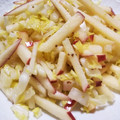 クリーピングタイム☆'s cooksnap of when they made 材料2つで！りんごと白菜のマヨサラダ☆.