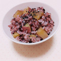 まあまま☆0403's cooksnap of when they made 黒米とさつま芋の炊き込みごはん.
