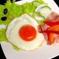 ルぴあ's cooksnap of when they made 絶品_φ(･_･目玉焼き.