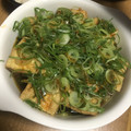 クロ８５'s cooksnap of when they made 薬味たっぷり♪揚げ出し風 おつまみ厚揚げ.