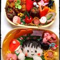 ☆ミルミル's cooksnap of when they made 簡単 キャラ弁 ＊お団子ガール.