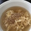 A☆･**°･.'s cooksnap of when they made 黄金の玉子スープ　美味しすぎるので注意.