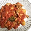 ☆yopipi's cooksnap of when they made 野菜と鶏肉のトマト煮込み味噌風味.