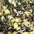 feel872's cooksnap of when they made 大根の葉&ジャコ炒め.