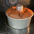 ぱちぱちの日's cooksnap of when they made 卵白大量消費の為のチョコシフォンケーキ！.