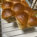 ながぴー♧'s cooksnap of when they made ✿黒豆煮汁でふんわり黒豆パン✿.