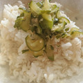 okazakana's cooksnap of when they made きゅうりの古漬けお茶漬け用.