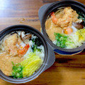 kitty・yumi's cooksnap of when they made 超簡単！切って乗せて煮るだけ鍋焼きうどん.