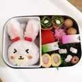 さるぱんだ's cooksnap of when they made 簡単【うさぎちゃん】キャラ弁.