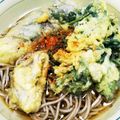 重次郎's cooksnap of when they made 春菊天そば♪.