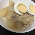 ＊chi〜ko＊'s cooksnap of when they made ほっこり♡しっかり味の手羽元大根と煮卵☆.