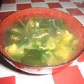 えりじぃ's cooksnap of when they made 水菜のふわふわ卵スープ.